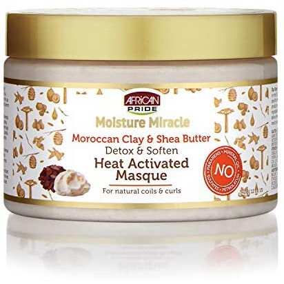 Moisture Miracle Moroccan Clay & Shea Butter Heat Activated Masque