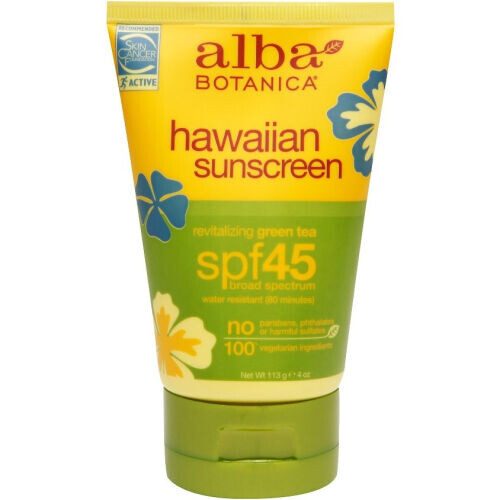 Hawaiian Sunscreen SPF 45 - Revitalizing Green Tea product image