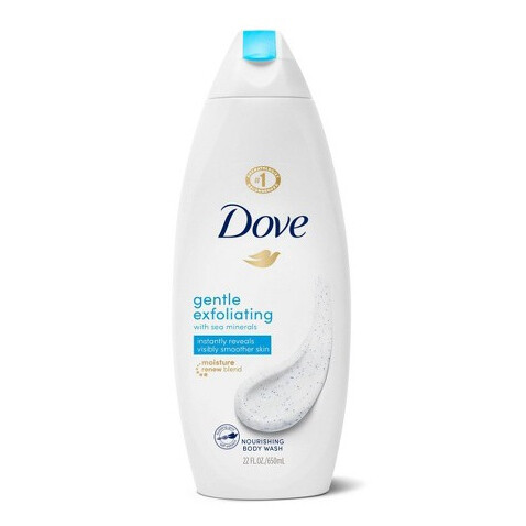 Gentle Exfoliating Body Wash With Sea Minerals