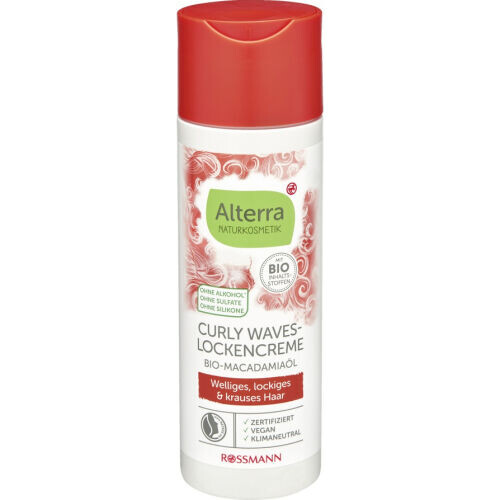 Curly Waves Lockencreme Bio-Macadamiaöl