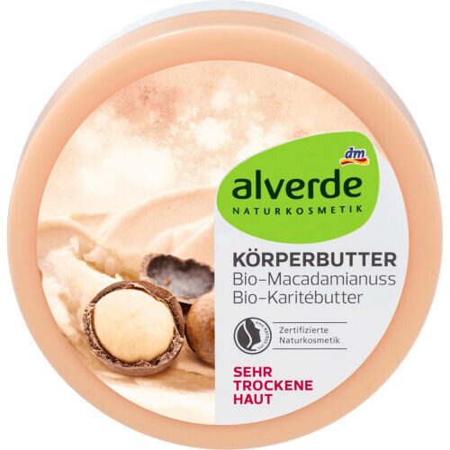 Körperbutter Macadamianuss Karitébutter