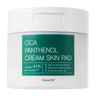 Cica Panthenol Cream Skin Pads