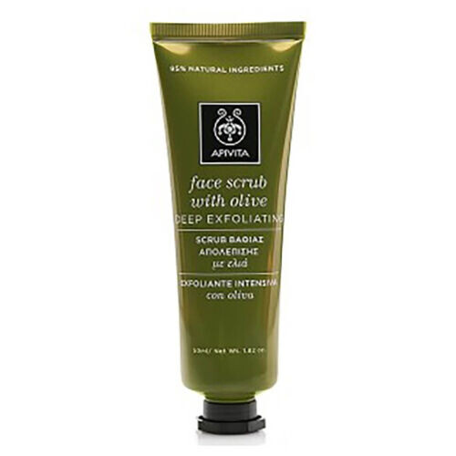 Face Scrub For Deep Exfoliation With Olive