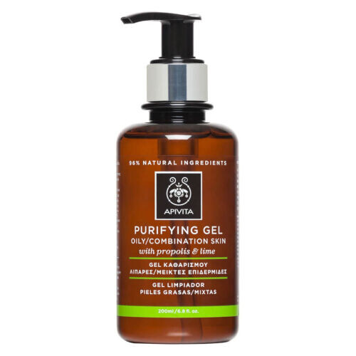 Cleansing Gel For Oily/Combination Skin With Propolis & Lime