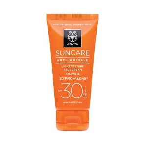 Anti-Wrinkle Light Texture Face Cream SPF 30 - High Protection