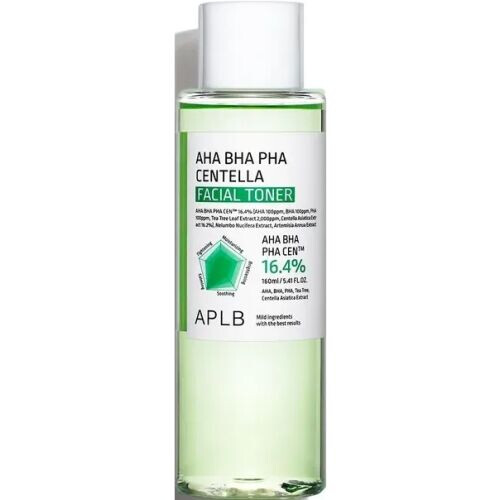 AHA BHA PHA Centella Facial Toner