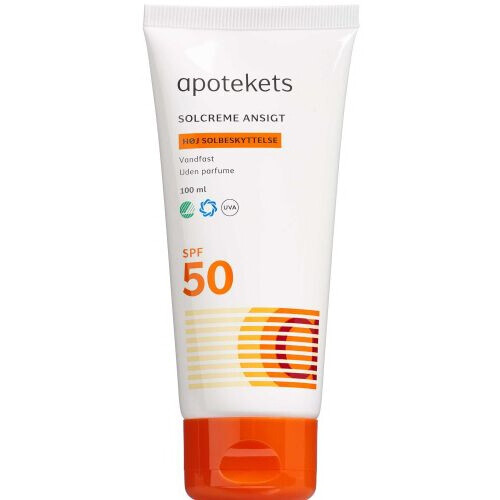 Solcreme Ansigt SPF 50