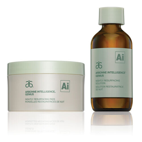 Genius Nightly Resurfacing Pads & Solution