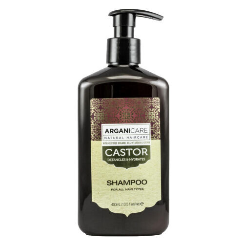 Castor Oil Shampoo For All Hair Types - Argan & Castor
