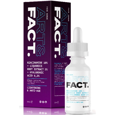 Niacinamide 10% + Liquorice Root Extract 1% + Hyaluronic Acid 0,3%