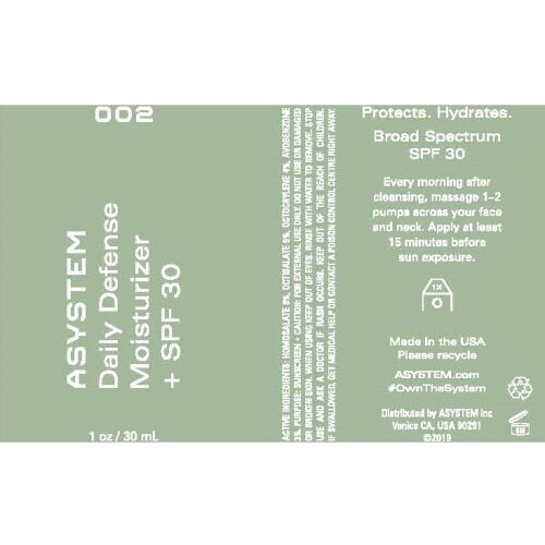 Daily Defense Moisturizer