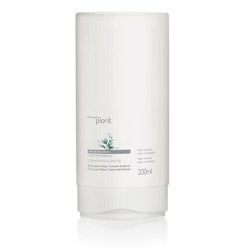 Crema Para Peinar Hidratación Y Control De Volumen Curvas Envolventes Plant