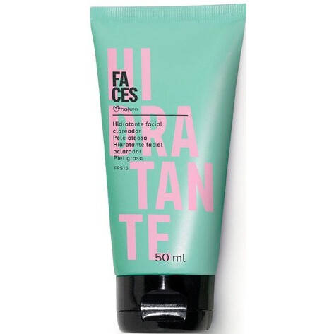 Hidratante Facial Clareador Faces Pele Oleosa