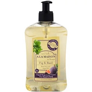 Hands And Body Liquid Soap - Fig And Basil