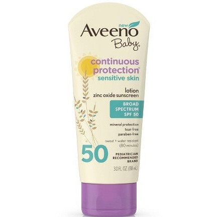 Continuous Protection Zinc Oxide Sunscreen SPF 50