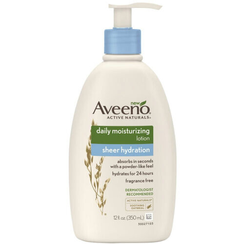 Active Naturals Daily Moisturising Sheer Hydration Fragrance Free Lotion