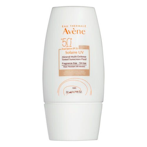Solaire UV Mineral Multi-Defense Tinted Sunscreen SPF 50+