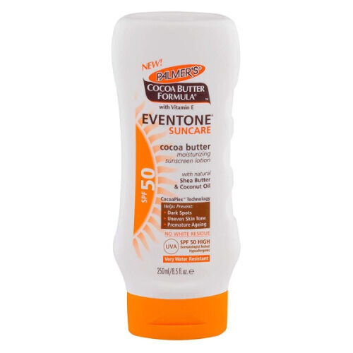 Cocoa Butter Formula Eventone Suncare Sunscreen Lotion SPF 50