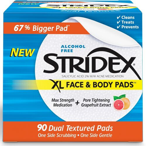 XL Acne Pads For Face And Body With Salicylic Acid