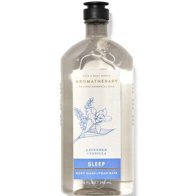 Aromatherapy Lavender + Vanilla Body Wash + Foam Bath