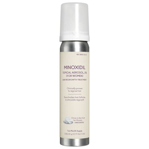 Flourish Minoxidil Topical Aerosol 5% Hair Regrowth Treatment For Women