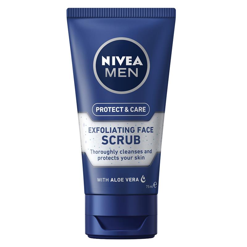 NIVEA Men Protect & Care Exfoliating Facial Scrub 75ml