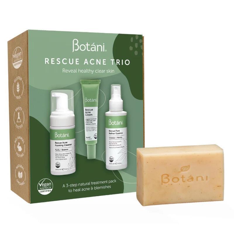 Botani Rescue Acne Face and Body Bundle