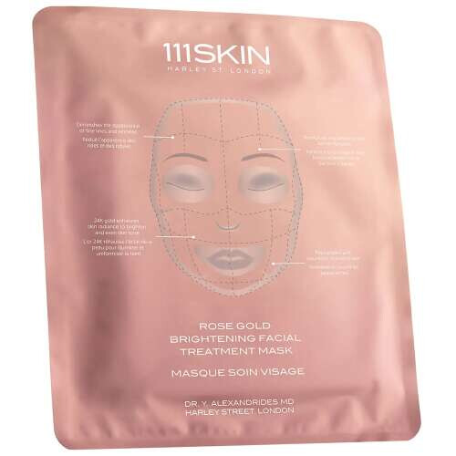 Rose Gold Brightening Facial Treatment Mask Single