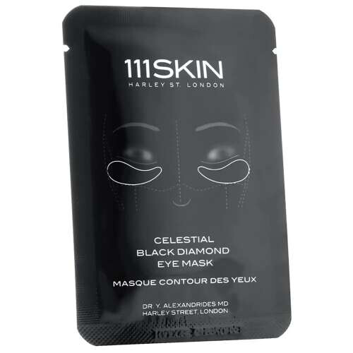 Celestial Black Diamond Eye Mask