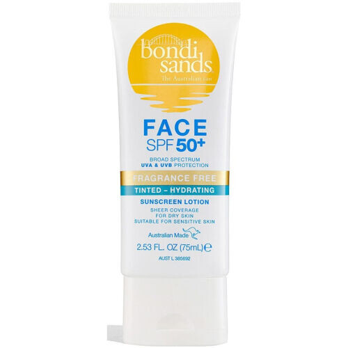 SPF 50+ Fragrance Free Hydrating Tinted Face Lotion product image